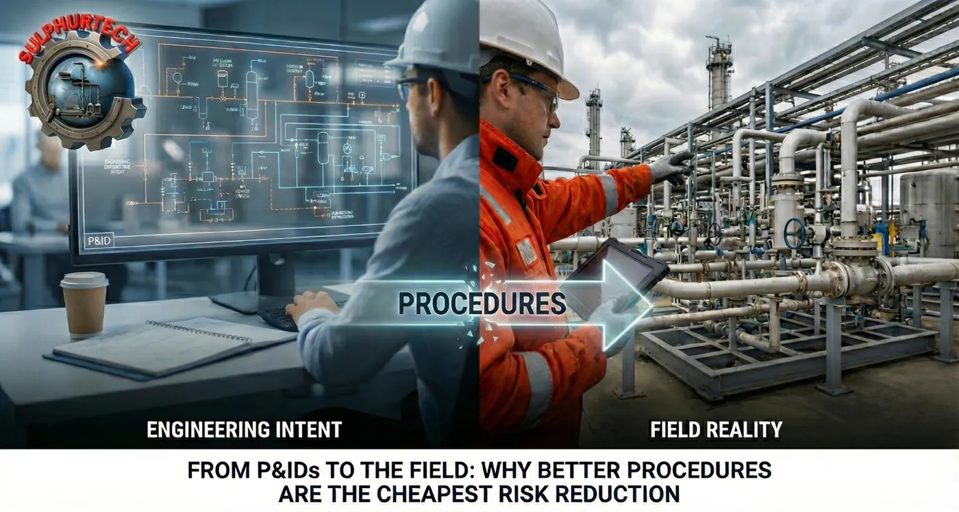Engineering Intent and Field Reality - P&ID procedures development